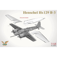 Henschel Hs129 B-3 with Interior  1/48