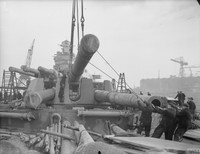 HMS Rodney, British Battleship 1/200