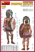 Spartan Hoplite, V Century B.C.	1/16
