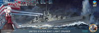 1/350 USS Atlanta CL-51 Light Cruiser 