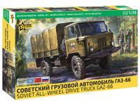 GAZ-66 Soviet all-Wheel Drive Truck  1/35