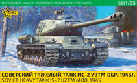 Soviet Heavy Tank IS-2 UZTM Model 1945  1/35