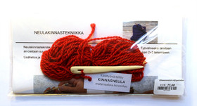 Kinnasneula hirvenluusta + ohjeet