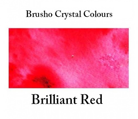 Brusho Crystal Colors -  Brilliant Red 15g