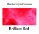 Brusho Crystal Colors -  Brilliant Red 15g