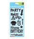 Inkadinkado: Marquee Birthday - kirkas leimasinsetti