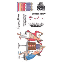 Art Impressions: Chocolate Therapy - kirkas leimasinsetti