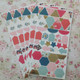 Recollections Planner Stickers:  Floral Shapes - tarrapakkaus