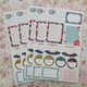 Recollections Planner Stickers:  Floral Journal - tarrapakkaus