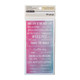 Recollections Planner Stickers:  Watercolor Small Phrase - tarrapakkaus