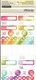 Recollections Planner Stickers:  Watercolor Activity- tarrapakkaus