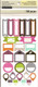 Recollections Planner Stickers:  Boho Tags - tarrapakkaus