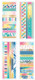 Recollections Creative Year Washi Stickers:  Bright - tarrapakkaus