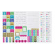 Recollections Creative Year Stickers: Color Essentials - tarrapakkaus