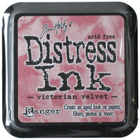 Distress Ink: Victorian Velvet -mustetyyny