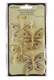 Recollections: Glacee Butterfly Embellishments White & Gold
