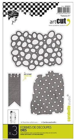 Carabelle Studio Artcut: Textures 1 - stanssisetti
