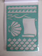 Enchanting Mermaid stamps & stencil -setti