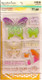 Color Splash Stamp & Stencil: Butterflies - setti