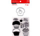 Valentine stamps & dies: Treat Yourself-setti