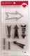 Valentine stamps & dies: Arrow-setti