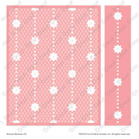 Cricut Cuttlebug: Shower Blossom - kohokuviointikansiosetti