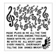 Treble Clefs 6 x 6 -sabluuna