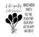 Mixed Media Party 6 x 6 -sabluuna