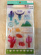 Color Splash Stamp & Stencil: Wild At Heart - setti