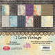 I Love Vintage 6x6 - paperikokoelma