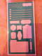 Creative Year Menu stamps & stencil -setti