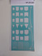 Creative Year Alpha Banner stamps & stencil -setti