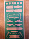 Creative Year Calendar stamps & stencil -setti
