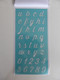 Creative Year Tracker stamps & stencil -setti