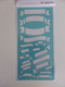 Creative Year Holiday stamps & stencil -setti