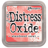 Distress Ink Oxide: Abandoned Coral -mustetyyny
