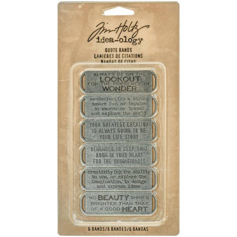 Tim Holtz Idea-ology: Quote Bands 