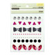 Novelty Bling Stickers: Bow