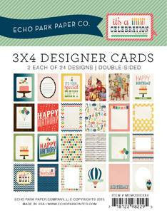 Memos 3x4 Journaling Cards : Celebration
