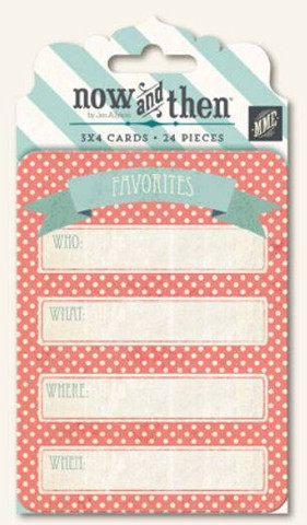 Now & Then Mildred 3x4 Journaling Cards