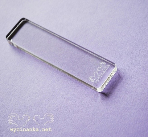 Akryylipalikka 2 x 8 cm