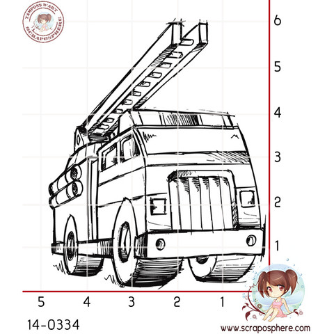Firetruck  - leimasin
