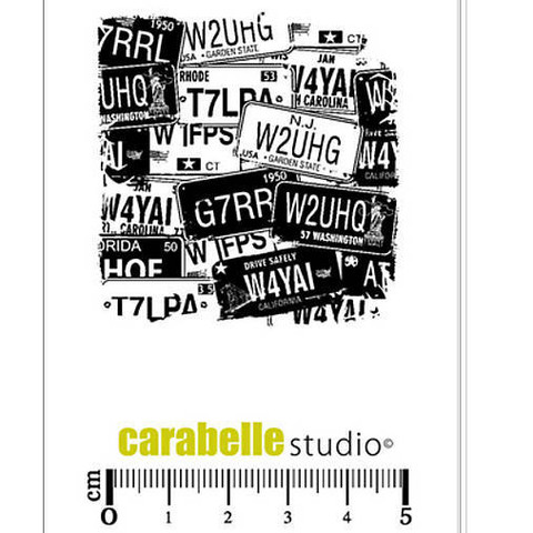 Carabelle Studio: Licence Plates Texture