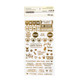 Recollections Planner Stickers:  Uptown Chic Gold Foil Must Do Stickers- tarrapakkaus
