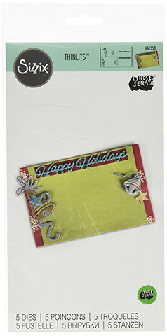 Happy Holidays Gift Card Holder - stanssisetti 