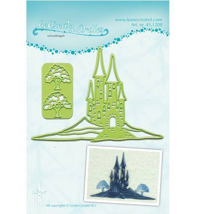 LeCrea 3D Dies: Landscape Castle -stanssisetti
