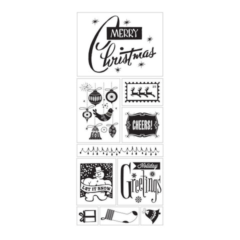 Vintage Christmas - leimasinsetti