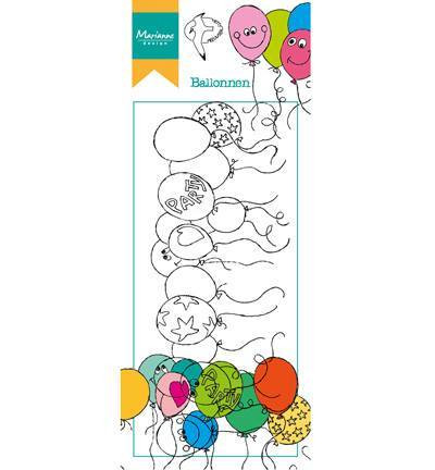 Hetty's Border :Balloons- leimasin