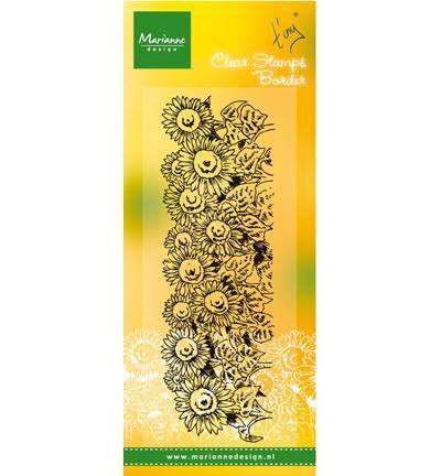 Tiny's Border: Sunflowers - leimasin