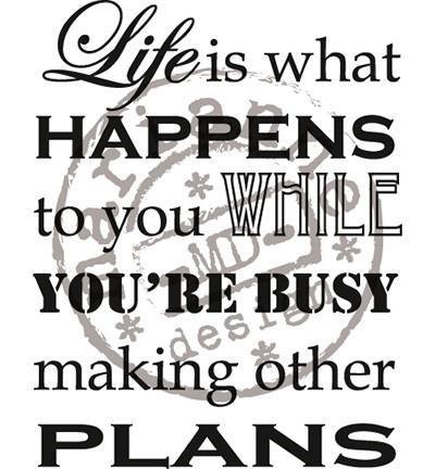 Life Happens - leimasin